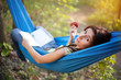 Relaxing in a Hammock
