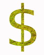 Green dollar / $ / USD