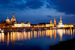 Nachtpanorama Dresden