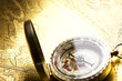 Detail closeup compass