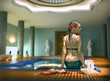 woman in spa