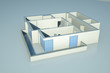 Model of house
