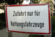 Rettungszufahrt