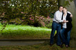 Photo: Loving parents expecting baby Loving parents expecting baby