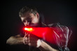 Photographie : Laser gun