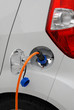 Charging electric car prototype