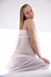 undressed pregnant female holding her breasts undressed pregnant female holding her breasts
