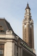 Hôtel de Ville in Charles II square. Charleroi city Belgium.