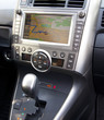 car navigation in detail with route