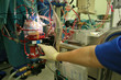 Surgery, cheking blood transfusion