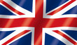 British Flag Flowing