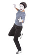 Street mime.
