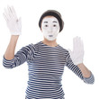 Street mime.