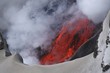 Molten lava flowing from Eyjafjallajokull, Fimmvorduhals, Iceland