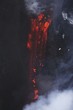 Molten lava flowing from Eyjafjallajokull, Fimmvorduhals, Iceland
