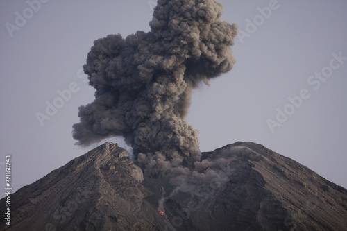 Photo: Cloud of volcanic ash from Semeru, Java, Indonesia Cloud of volcanic ash from Semeru, Java, Indonesia