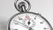 Stopwatch counting the time