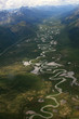 rivière au canada - photo aérienne