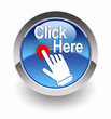 ''Click Here'' glossy icon