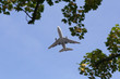Flugzeug im Himmel