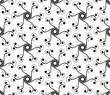 Pattern with curls