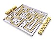 Labirinto di Idee e Successi-Ideas and Success Labyrinth-3d
