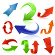Arrow icon set
