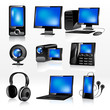 Media icon set