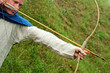 archer aiming bow archer aiming bow