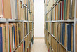 archive shelves documents