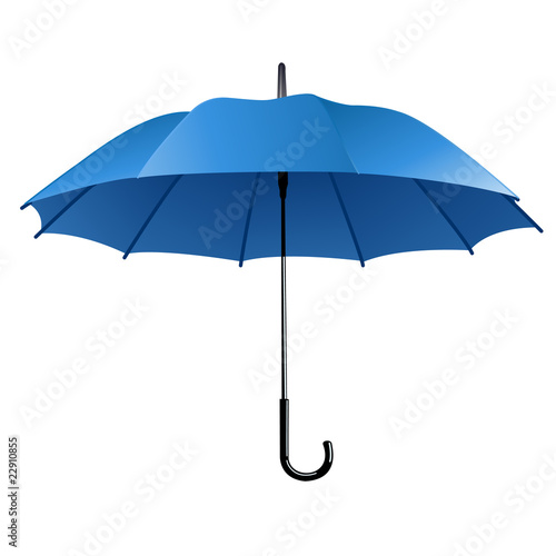 Vector: blue umbrella blue umbrella