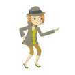 fem détective recherche