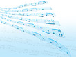 Distorted music