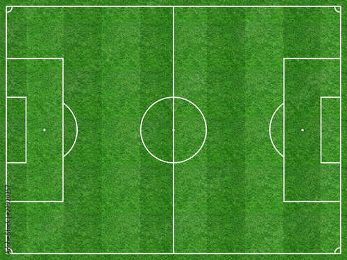 Illustration: Fußball-Feld Fußball-Feld