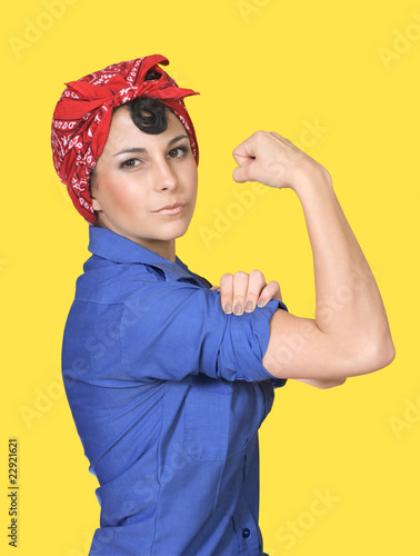 Photo: Rosie the Riveter Rosie the Riveter