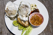 Fresh oysters