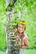 girl in traditional clothes