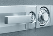 Safe with combination lock
