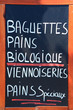 Ardoise de boulangerie Ardoise de boulangerie