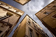 Narrow Streets of Montpellier, France