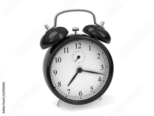 Alarm Clock isolated on white background