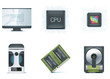Computer icon set. Part 1