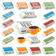 Illustration: News icon News icon