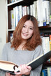 young asian girl in library young asian girl in library