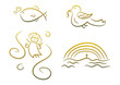 Christliche Symbole für Kinder (z.B. Erstkommunion, etc.) Christliche Symbole für Kinder (z.B. Erstkommunion, etc.)