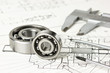 mechanical scheme and bearing mechanical scheme and bearing