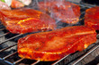 Foto: Fleisch auf dem Grill Fleisch auf dem Grill
