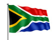 Südafrika-Flagge