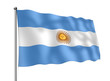 Argentinien-Flagge