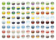 Vektor: button templates - vorlagen - vector - transparent button templates - vorlagen - vector - transparent